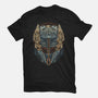 Pray For Thunder-womens fitted tee-glitchygorilla