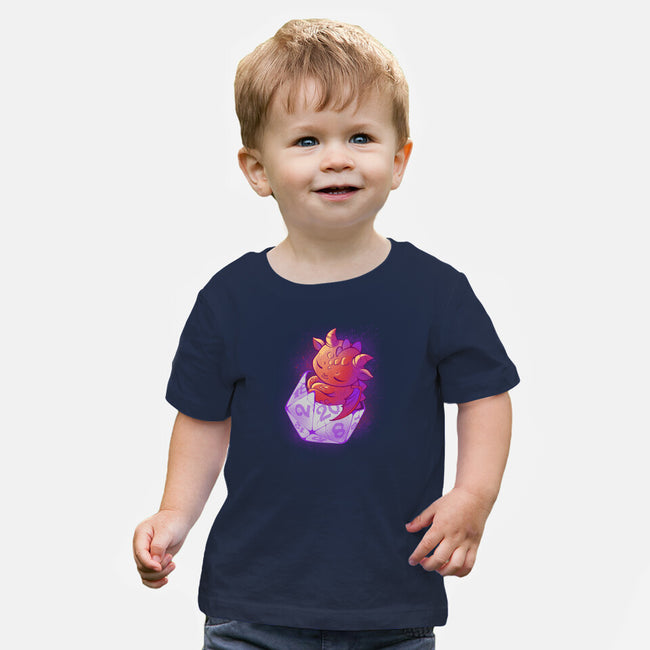 Dragon Egg-baby basic tee-ricolaa