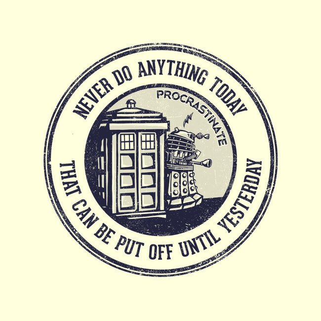 Procrastinator-none glossy sticker-kg07