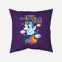 Pooping Rainbows-none removable cover throw pillow-NemiMakeit