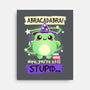 Abracadabra Frog-none stretched canvas-NemiMakeit