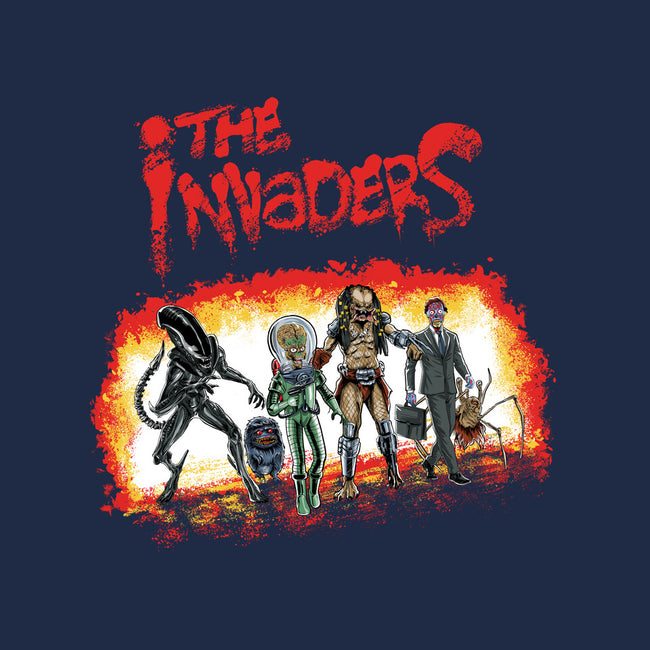 The Invaders-none fleece blanket-zascanauta