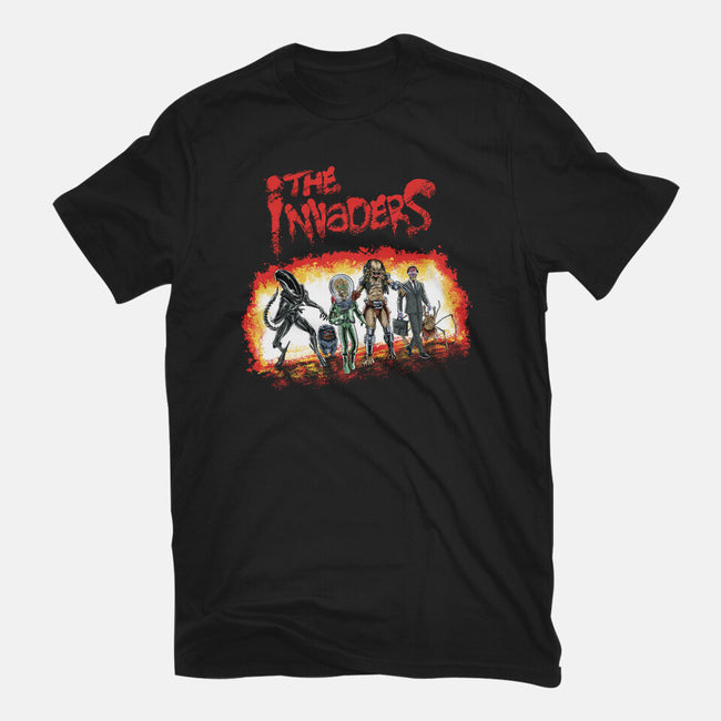 The Invaders-womens basic tee-zascanauta