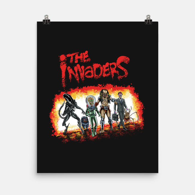 The Invaders-none matte poster-zascanauta