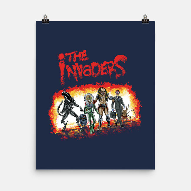 The Invaders-none matte poster-zascanauta