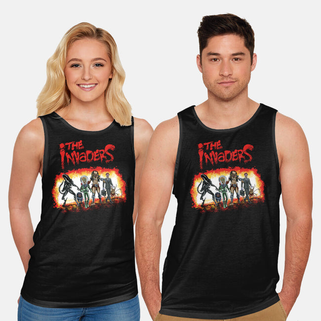 The Invaders-unisex basic tank-zascanauta
