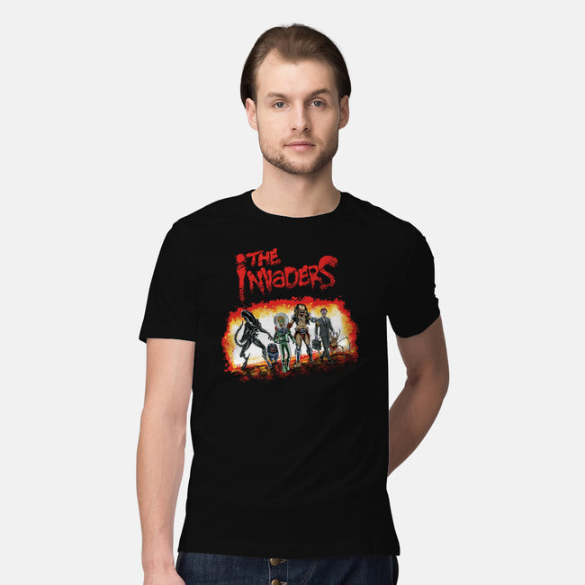 The Invaders-mens premium tee-zascanauta