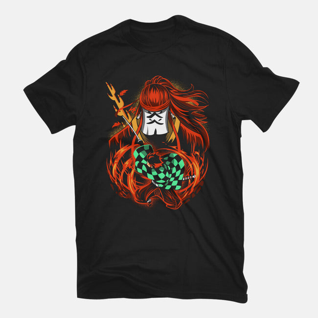 Dance Of Fire God-womens basic tee-constantine2454