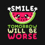 Watermelon Smile-youth basic tee-NemiMakeit