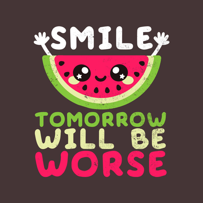 Watermelon Smile-none memory foam bath mat-NemiMakeit