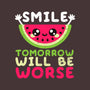 Watermelon Smile-none memory foam bath mat-NemiMakeit