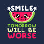Watermelon Smile-youth basic tee-NemiMakeit