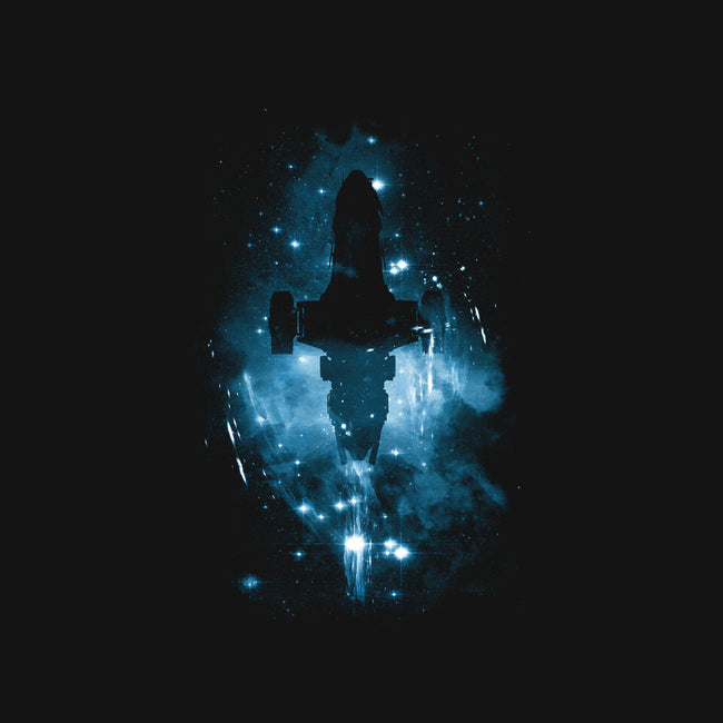 The Shiniest Space Ship-none stretched canvas-kharmazero