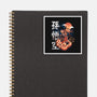 Goku In The Golden Cloud-none glossy sticker-Knegosfield