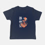 Goku In The Golden Cloud-baby basic tee-Knegosfield