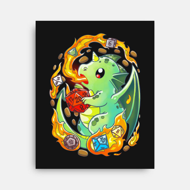 Role Play Dragon-none stretched canvas-Vallina84