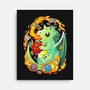Role Play Dragon-none stretched canvas-Vallina84