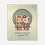 Kitten Adventure Awaits-none fleece blanket-ricolaa