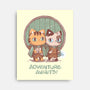 Kitten Adventure Awaits-none stretched canvas-ricolaa