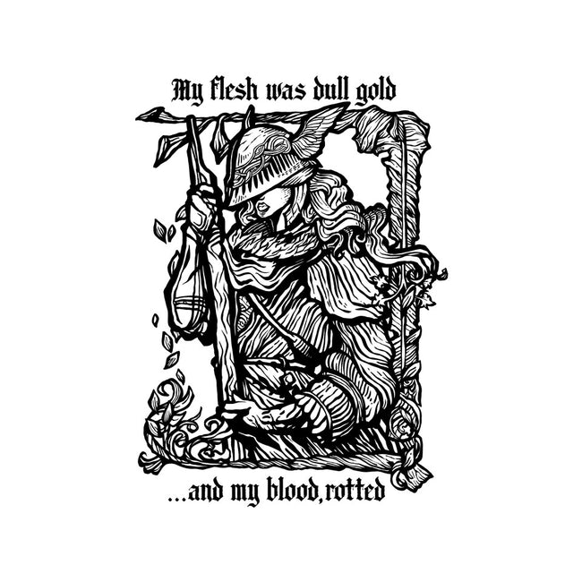 Blade Of Miquella-womens fitted tee-demonigote