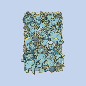 Cats In The Sea