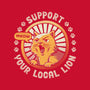 Support Your Local Lion-none stretched canvas-tobefonseca