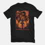 Eren X Attack Titan-womens basic tee-alanside