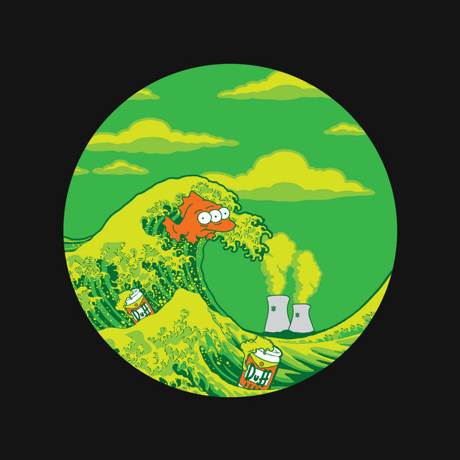 The Great Wave Off Springfield-none stretched canvas-dalethesk8er