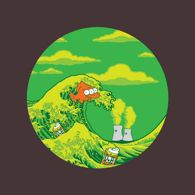 The Great Wave Off Springfield-womens basic tee-dalethesk8er