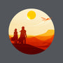 Into The Desert-none indoor rug-PencilMonkey