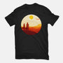Into The Desert-mens basic tee-PencilMonkey