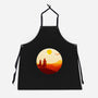 Into The Desert-unisex kitchen apron-PencilMonkey