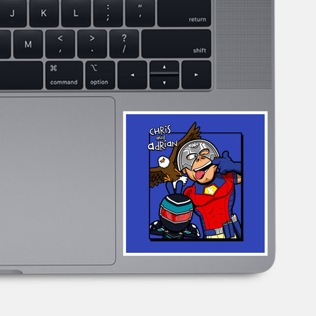 Chris And Adrian-none glossy sticker-Boggs Nicolas