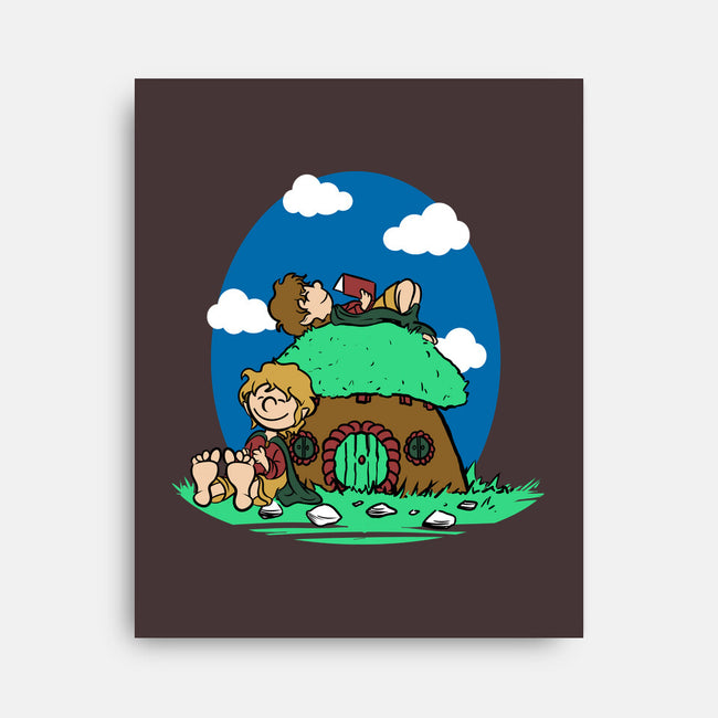 The Shire-none stretched canvas-fanfabio