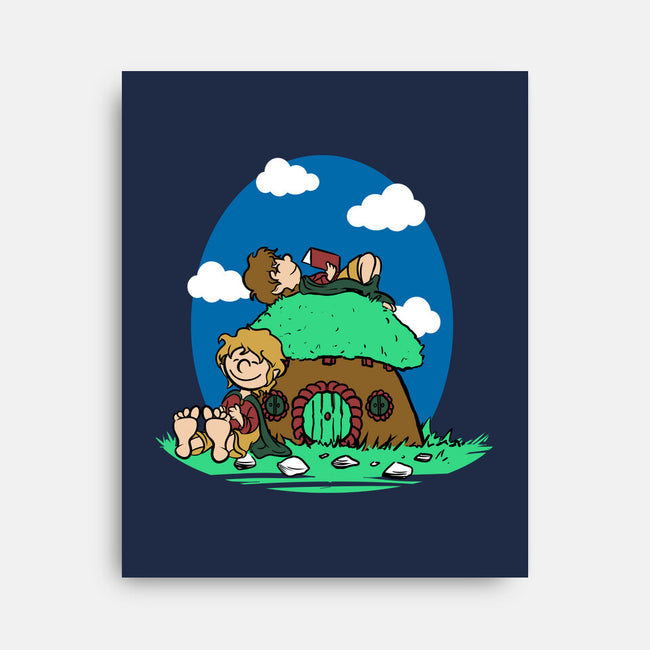 The Shire-none stretched canvas-fanfabio