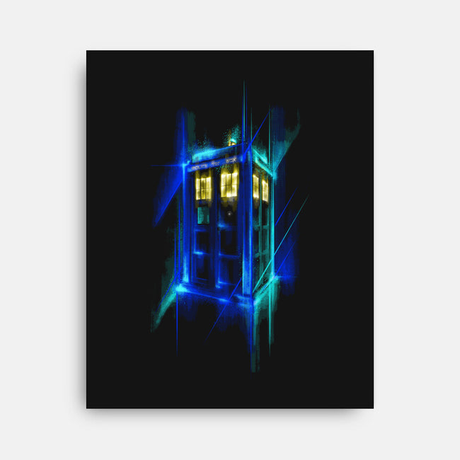 Time And Space-none stretched canvas-sebasebi