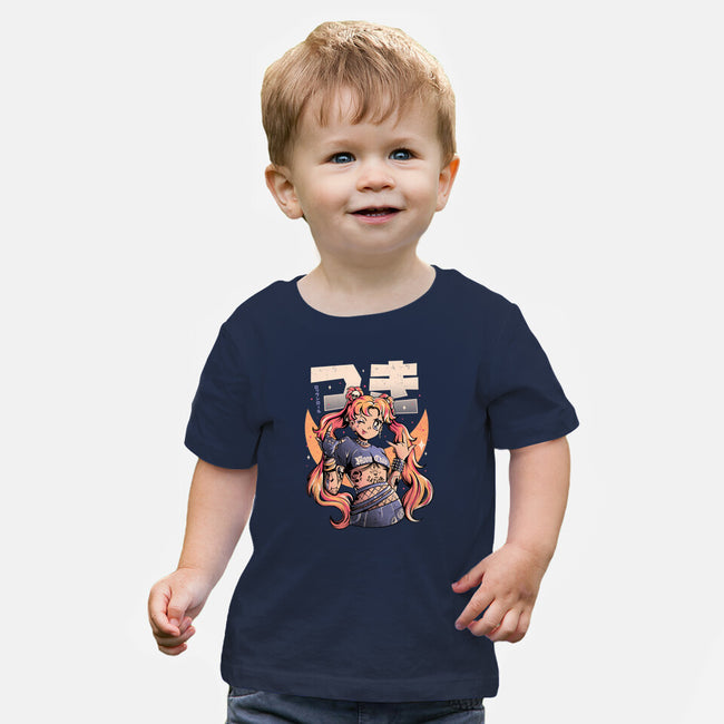 Moon Child-baby basic tee-eduely