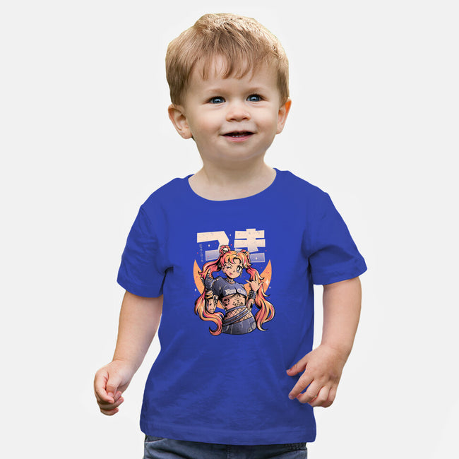 Moon Child-baby basic tee-eduely