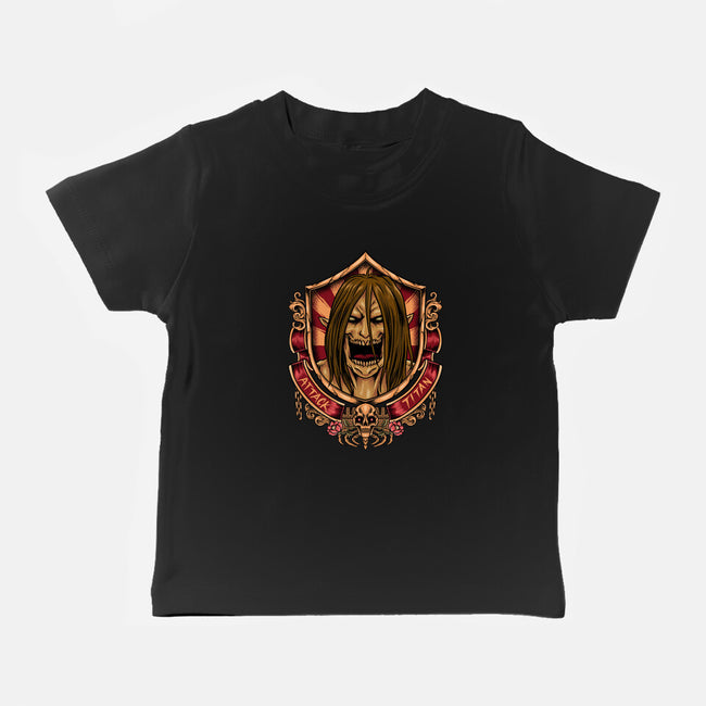 Attack Badge-baby basic tee-spoilerinc