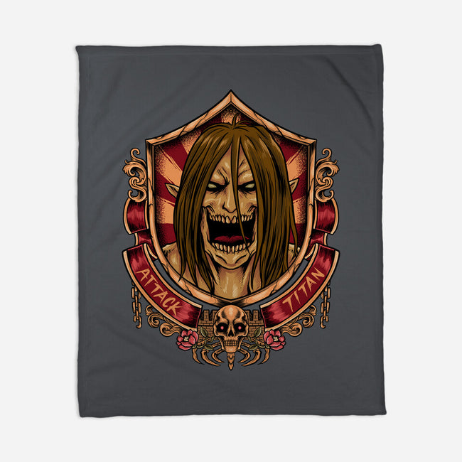 Attack Badge-none fleece blanket-spoilerinc