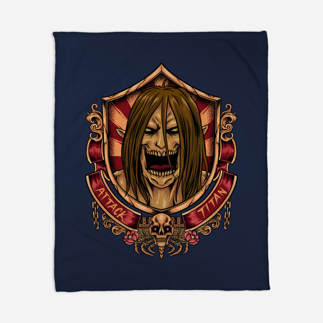 Attack Badge-none fleece blanket-spoilerinc