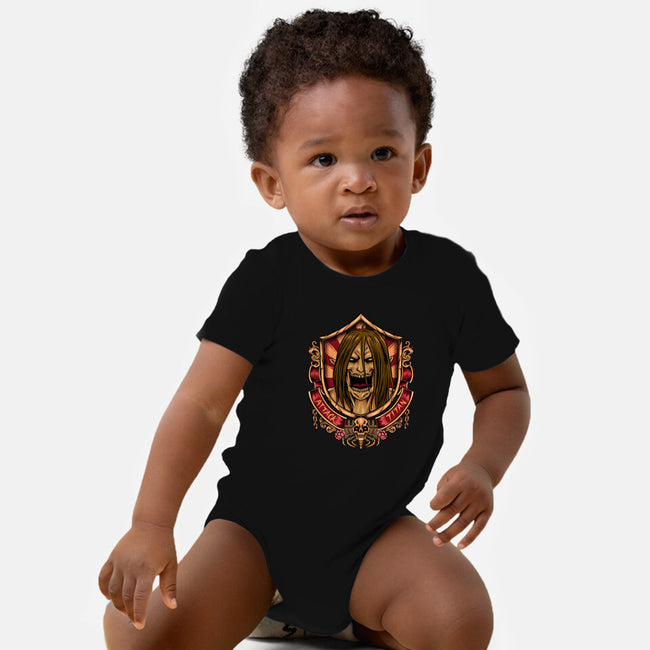 Attack Badge-baby basic onesie-spoilerinc