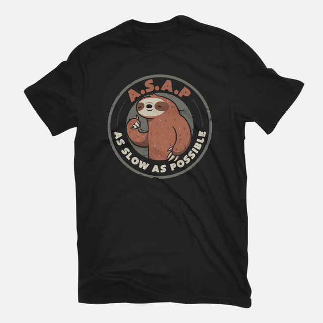 As Slow As Possible-mens premium tee-eduely
