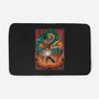 Goku X Shenlong-none memory foam bath mat-alanside