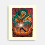 Goku X Shenlong-none stretched canvas-alanside