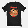 Ramen Cat-youth basic tee-Douglasstencil