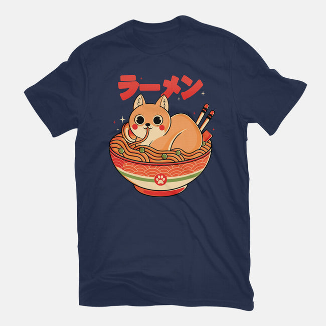 Ramen Cat-youth basic tee-Douglasstencil