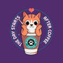 Catppuccino-youth basic tee-Douglasstencil