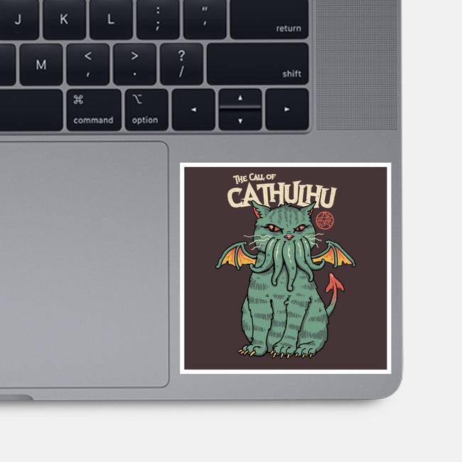 The Call of Cathulhu-none glossy sticker-vp021