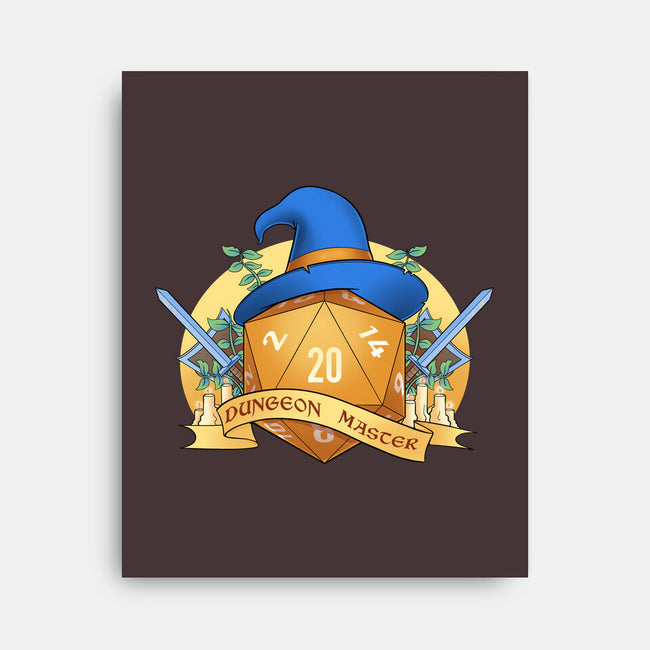 The Dungeon Master-none stretched canvas-FunkVampire